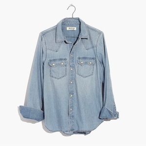 Madewell Denim Western Shirt